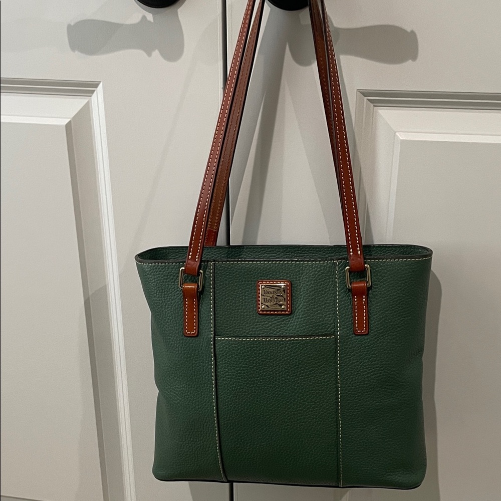 Dooney and Bourke, Small Lexington Shopper Tote, Pebble Grain, Sage